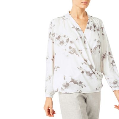 Jacques Vert Marble Floral Overshirt